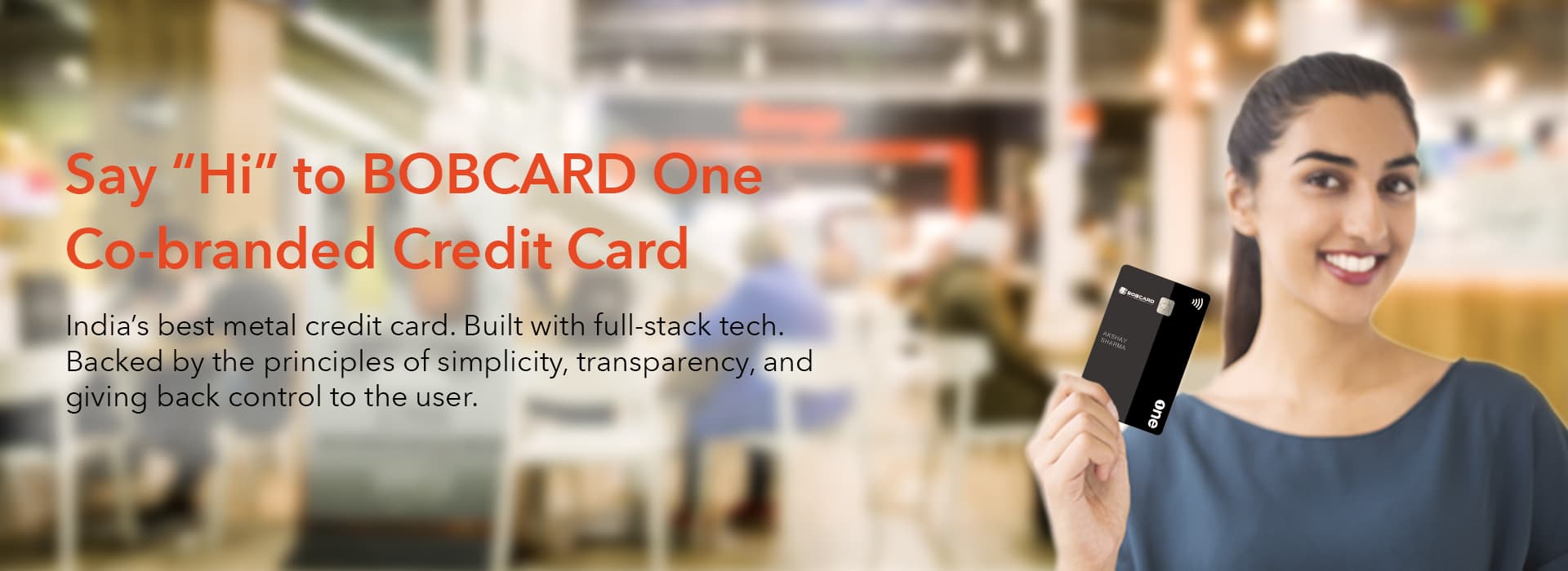 Bob Onecard Credit Card